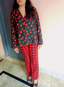 Beutiful Floral Print H&M Night Suit
