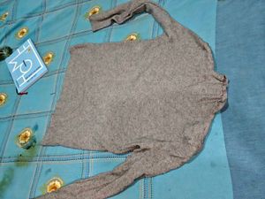 Cozy Grey Long Sleeve Sweater
