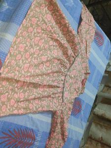 Beautiful Floral Print Kurta