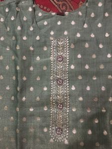 Elegant Green Kurta Set with Dupatta