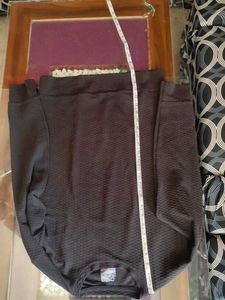 Men's Black Textured Long Sleeve T-Shirt