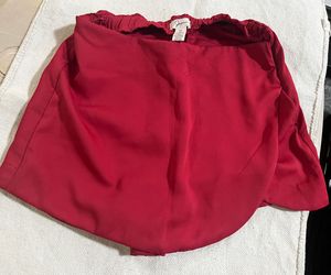 Jessica Simpson Red Skort