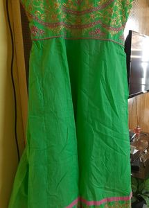 Anarkali Kurta With Embroidery Work
