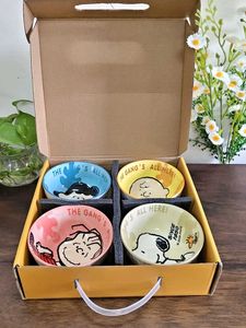 Peanuts "The Gang's All Here!" - Set of 4 Bowls