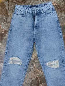 Blue Ripped Jeans