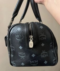 MCM Monogram Boston Bag