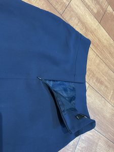 Classic Navy Blue Pencil Skirt