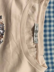 Cute Embellished T-Shirt
