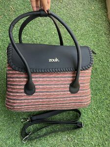 Stylish Zouk Handbag with Strap