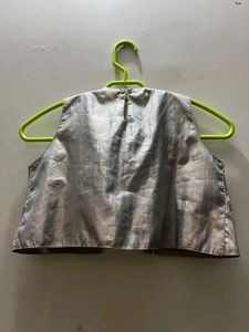 Party Wear Ethnic Overlay Blouse