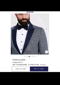 Stylish Textured Blazer