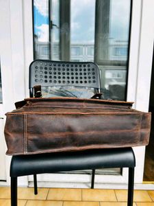 Vintage Leather Briefcase