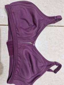 Comfortable Purple Bra