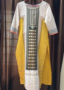 Embroidered festive Kurta Set with Dupatta