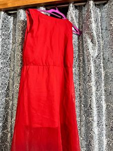 Vibrant Red Ethnic Kurta