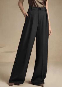 Elegant Black Wide Leg Pants
