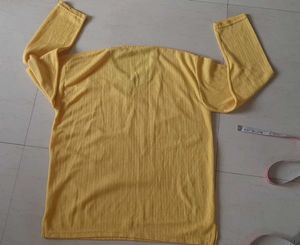Yellow Striped TShirt (Unisex)