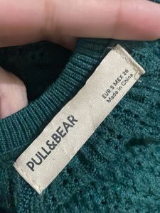 pull &amp; bear fitted top