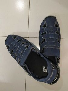 Blue Men's Fisherman Sandals