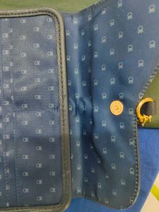 Stylish Blue &amp; Beige Wallet
