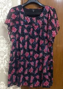 Beautiful Black Short Dress😍 XL Size