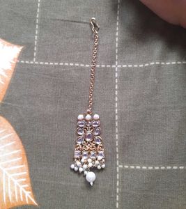 BRIDAL KUNDAN MAANGTIKA ❤️