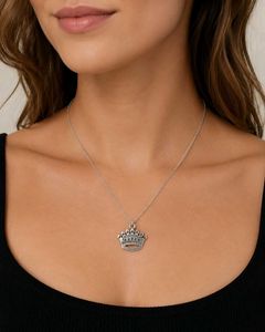 Crown Pendant Necklace