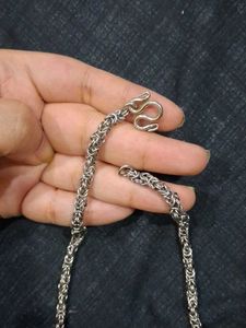 Stylish Silver Chain Necklace