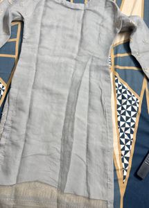 Elegant Grey Kurta Set with Dupatta