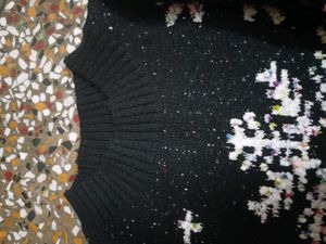 Snowflake Pattern Sweater