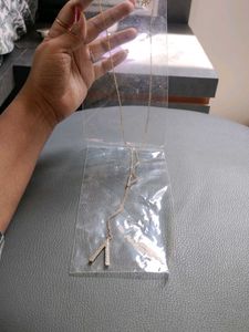Letter 'V' Necklace