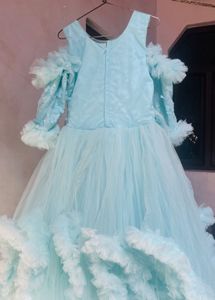Beautiful Sky Blue Gown
