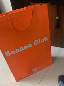 banana club paper bag