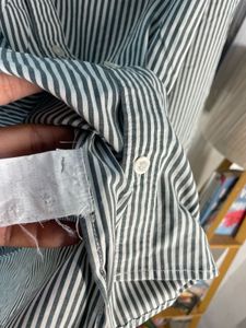 Lacoste Striped Button-Up Shirt