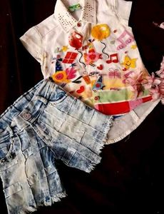 Top With Short Combo