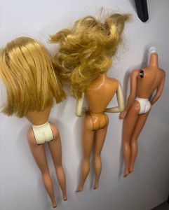 My 1st Leo mattel Barbie +  2 all defective Barbi