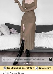 Newme Ruffle Dress
