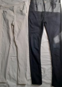 High Rise Black Skinny Jeans Stretchable