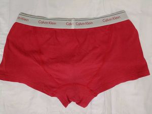 Calvin Klein Red Boxer Briefs
