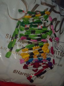 52 Embroidary Cotton Threads