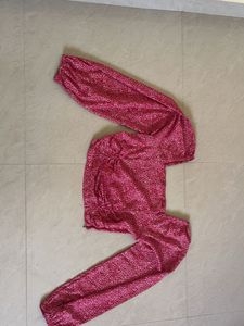 Pink Printed Co-ord Set