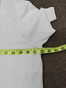 Nike Dri-FIT White Polo Shirt