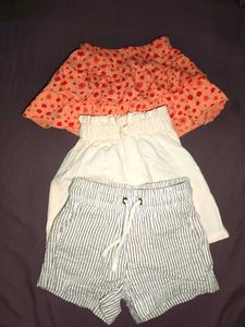 Girls shorts and skirt