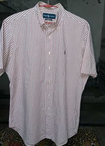 Ralph Lauren Men's Plaid Short Sleeve Shirt