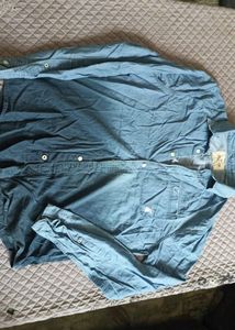 Men's Blue Denim Shirt