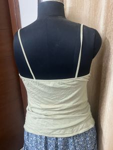 Lace Trim Tank Top