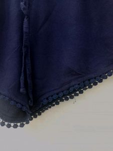Beautiful Navy Blue Shorts For Women's