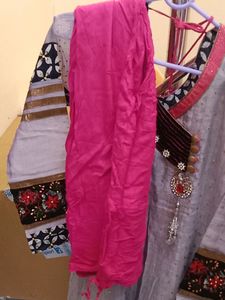 Its Designer Ready Made Beautiful Dress With Net Dupatta Set I Design Stone Work And Attached Lace And Big Stone Its Cost Almost 700 Crossed Only Selling My Closets Are Full Of Dress