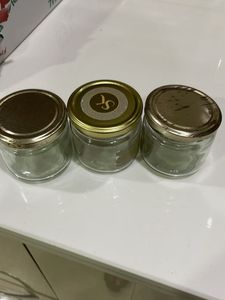 Set of 3 Glass Jars
