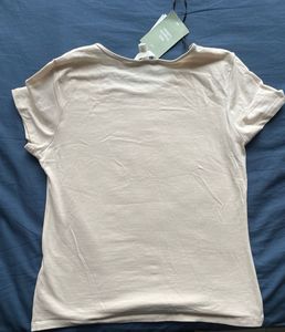 H&amp;M Organic Cotton T-Shirt – Size L
